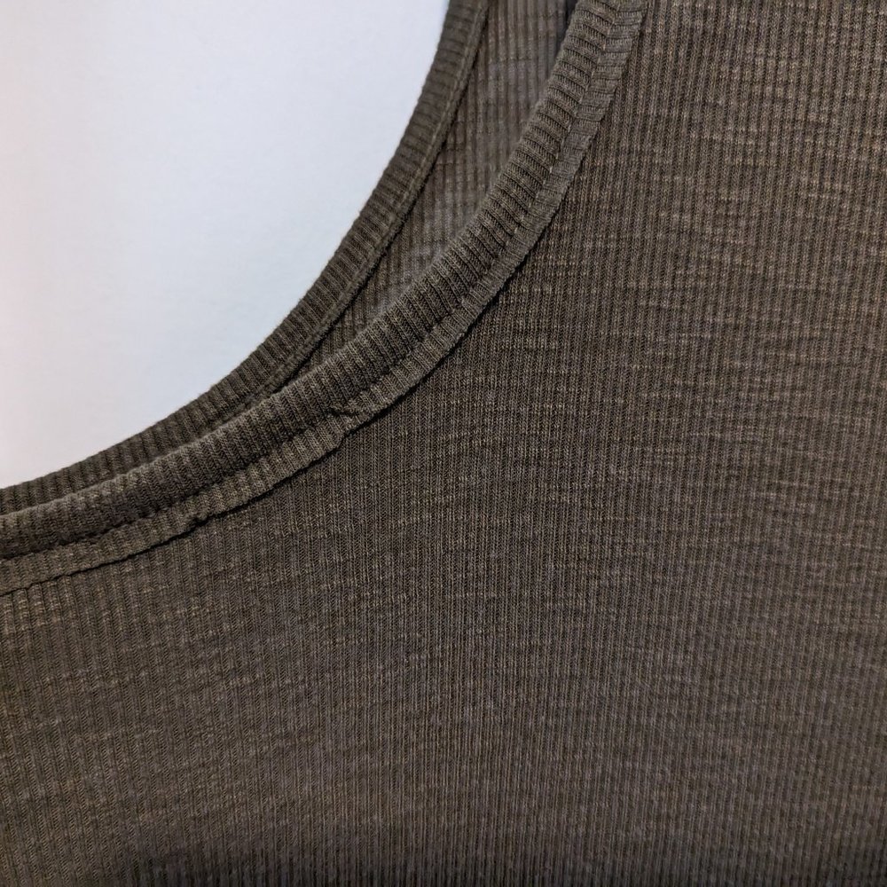FP Intimately Olive Green Ribbed Tank - Picture 9 of 12